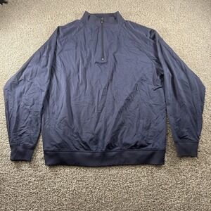 FootJoy Sweater Mens XL Navy 1/4 Zip Pullover Golf Active Performance‎ Classic